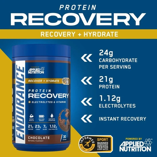 Applied Nutrition Endurance Recovery Chocolate 1500g
