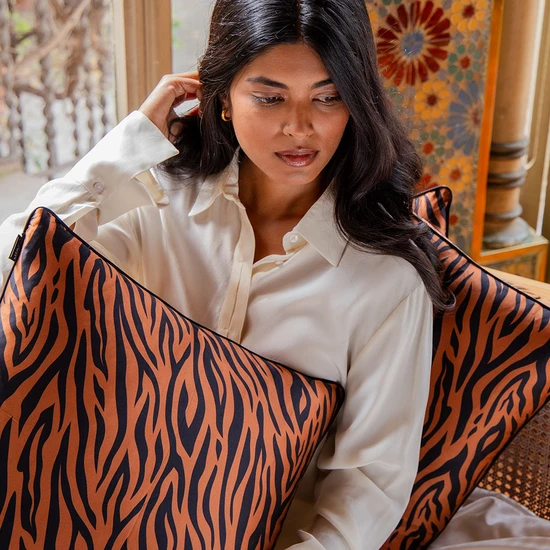 Drowsy Rajah Cushion Cover