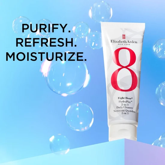 Elizabeth Arden Eight Hour HydraPlay 2-in-1 Daily Cleanser 125ml