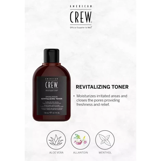 American Crew Shaving Skin Care Revitalising Toner 150ml