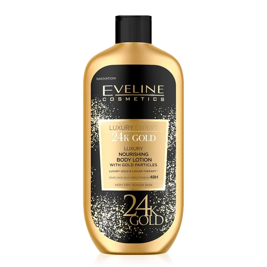 Eveline Luxury Expert 24k Gold Luxury Nourishing Body Lotion 350ml