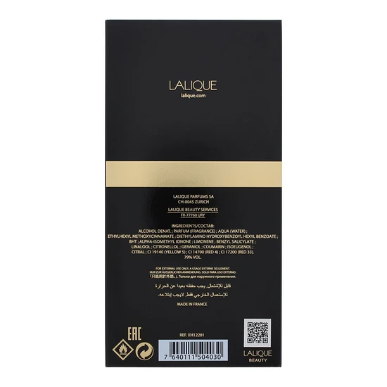 Lalique Noir Premier Illusion Captive Eau De Parfum 100ml