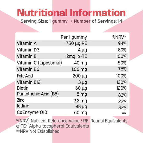 Nutriburst Multivitamin Xtra Gummies 14 Gummies