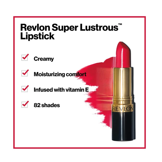 Revlon Super Lustrous Matte Lipstick 006 Really Red