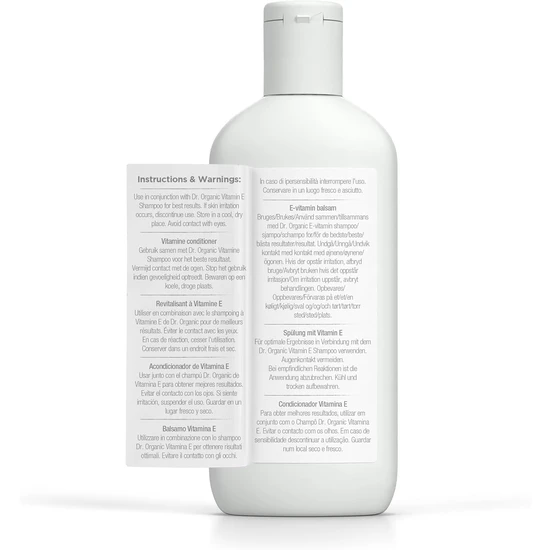 Dr. Organic Hydrate & Replenish Vitamin E Conditioner 265ml