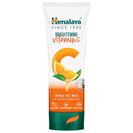 Himalaya Herbals Brightening Vitamin C Orange Face Wash 100ml