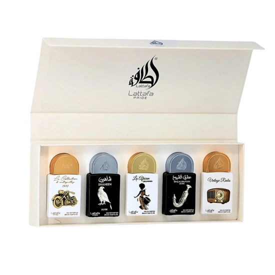 Lattafa Pride Collection No. 5 Eau De Parfum Gift Set 5 x 20ml