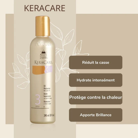 KeraCare Oil Moisturiser With Jojoba Oil 240ml