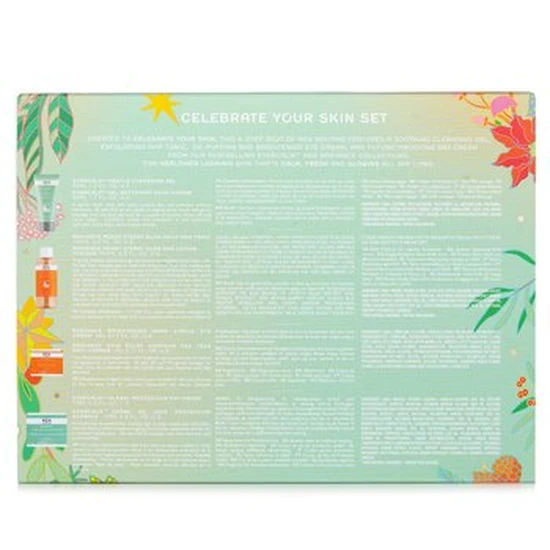 REN Celebrate Your Skin Set Cleansing Gel + Exfoliating Tonic + Eye Cream + Day Cream