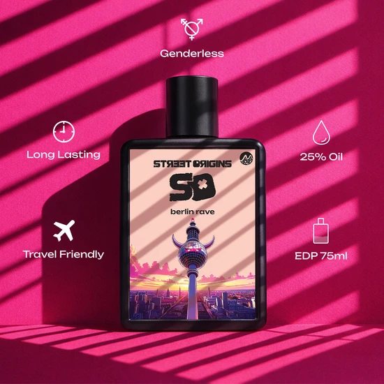 Street Origins Berlin Rave Eau De Parfum 75ml