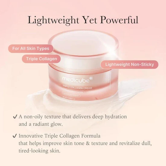Mii Cosmetics MEDICUBE Triple Collagen Cream 50ml