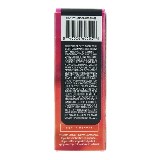 Fenty Beauty Icon The Fill Semi-Matte Lipstick Miss Candy - Refill