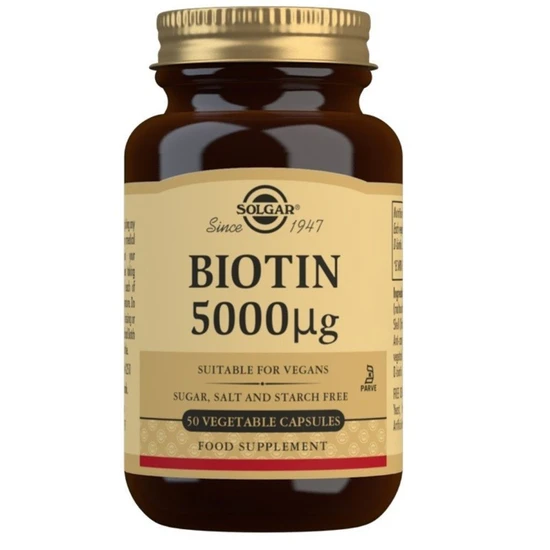 Solgar Biotin 5000mcg x50