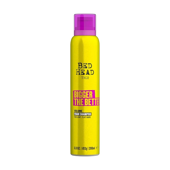 TIGI Bed Head Bigger The Better Volume Foam Shampoo 200ml