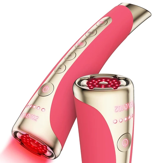 FOREO 102 High-Frequency Red Light Therapy LED Wand Pink Ruby