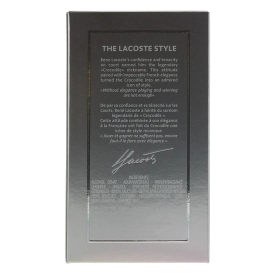 Lacoste L'Homme Lacoste Intense Eau De Toilette 50ml