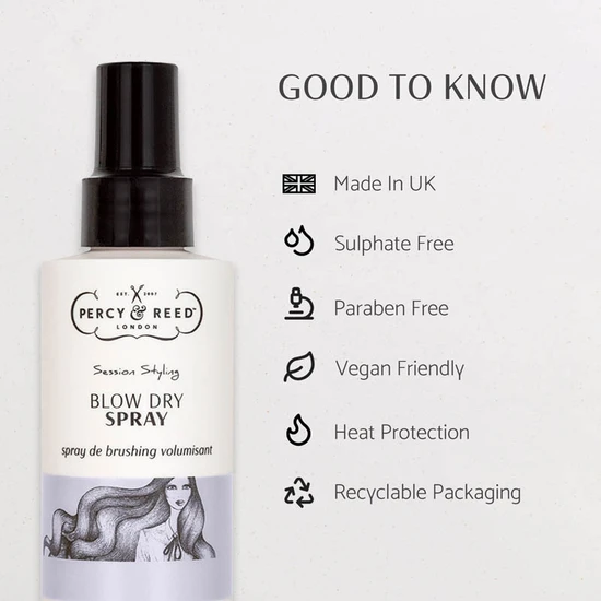Percy & Reed Session Styling Blow Dry Spray 150ml
