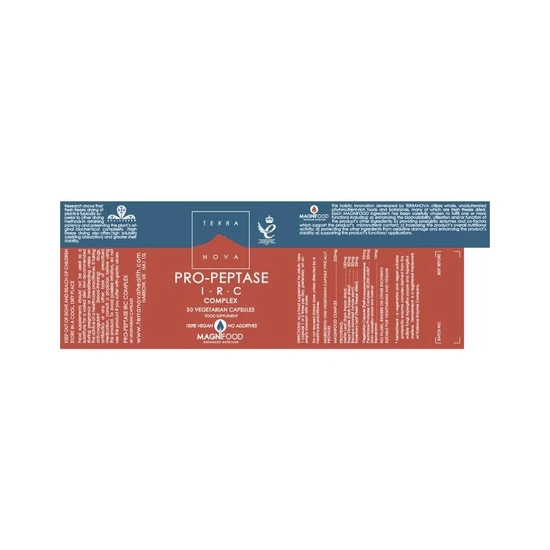 Terranova Pro-Peptase IRC Complex Vegicaps 50 Vegicaps