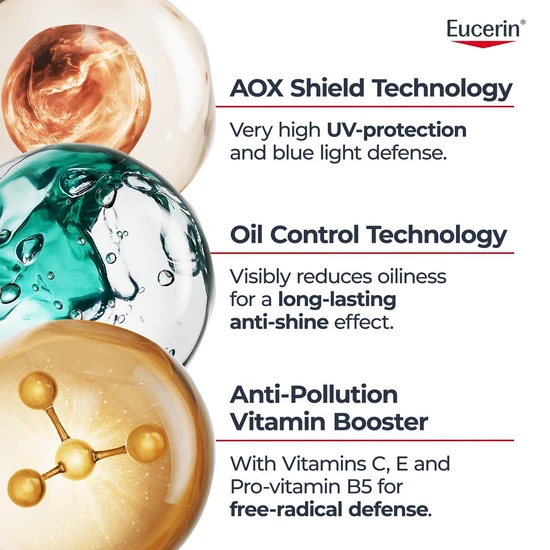 Eucerin Oil Control Dry Touch Ultra-Light UV Serum SPF 50+ 30ml
