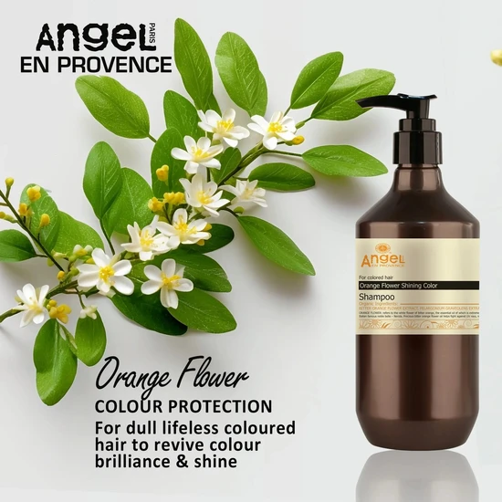 Angel En Provence Orange Flower Shining Colour Shampoo 400ml