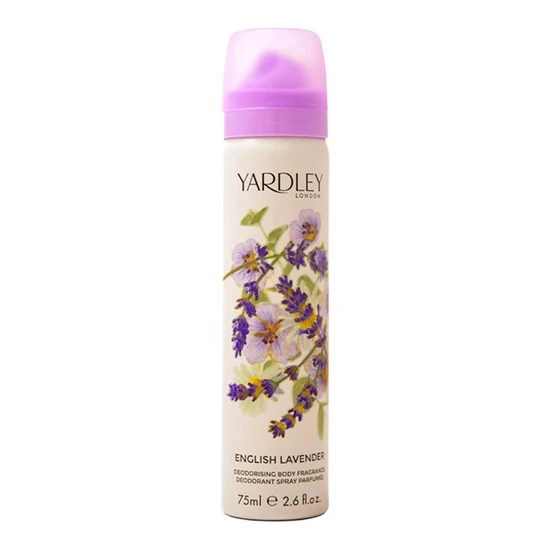 Yardley English Lavender Deodorising Body Fragrance 75ml