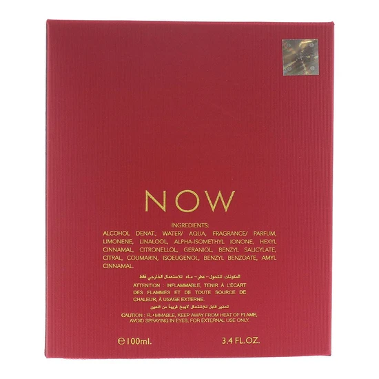 Rave Now Rouge Eau De Parfum 100ml