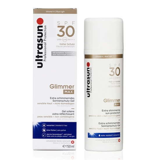 Ultrasun Glimmer Max SPF 30 150ml