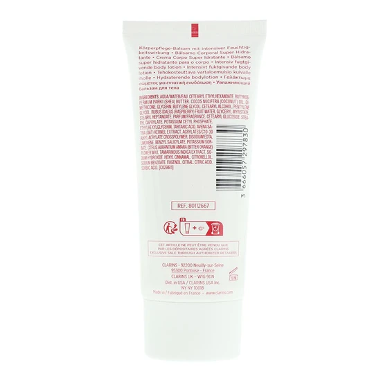 Clarins Moisture Rich Shea Butter Body Lotion 100ml