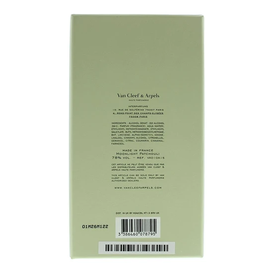 Van Cleef & Arpels Collection Extraordinaire Moonlight Patchouli Eau De Parfum 75ml