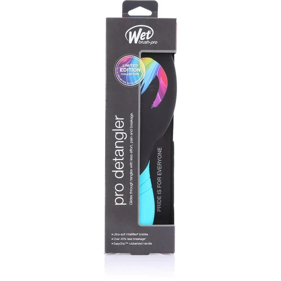 Wet Brush Pro Detangler Bob Pride Brush Aqua Teal