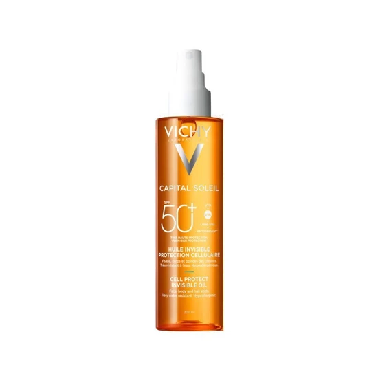 Vichy Capital Soleil Cell Protect Invisible Oil SPF 50+ 200ml
