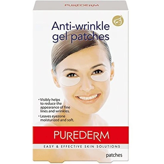 Purederm Anti Wrinkle Under Eye Fine Lines Gel Patches