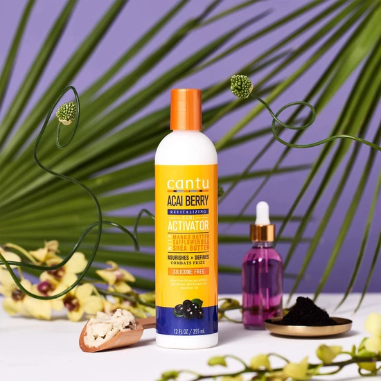 Cantu Acai Berry Shea Butter Revitalising Curl Activator 355ml