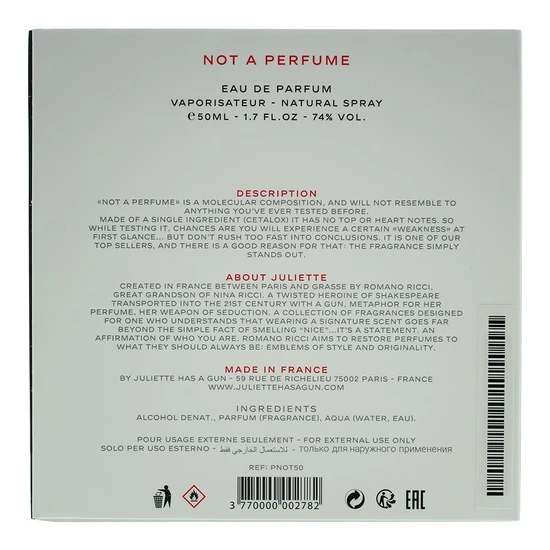Juliette Has a Gun Not A Perfume Eau De Parfum 50ml