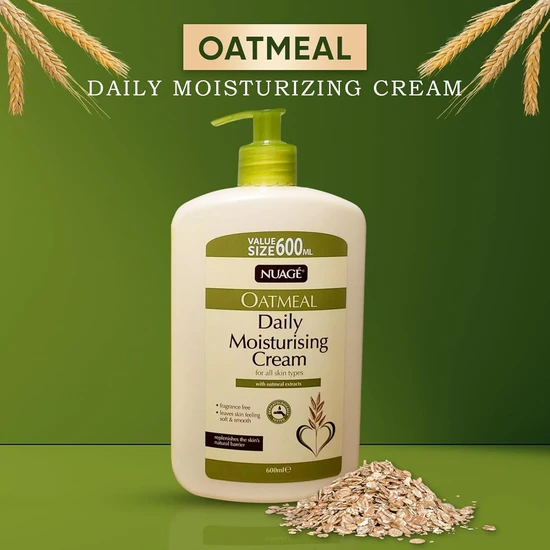 Nuage Oatmeal Daily Moisturising Cream 600ml