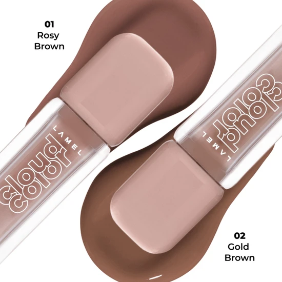 Lamel Cloud Colour Liquid Contour 02 Gold Brown