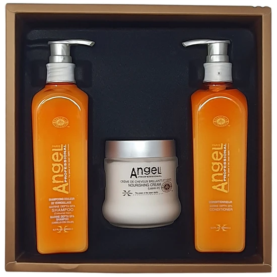 Angel En Provence Marine Depth Spa For Coloured Hair Gift Set