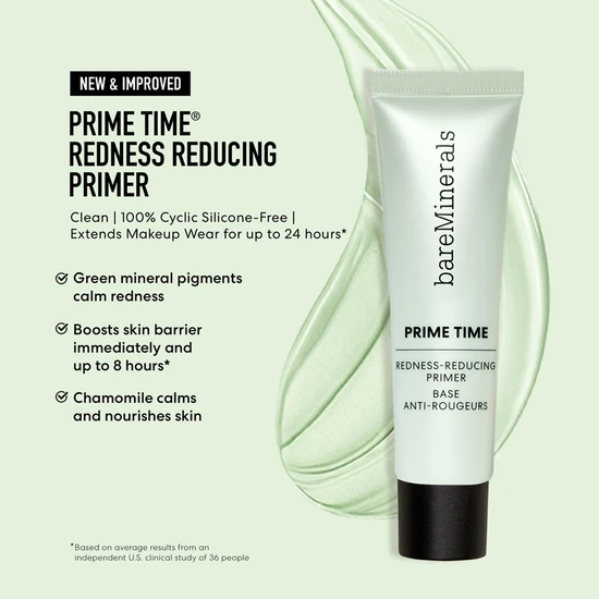 bareMinerals Prime Time Redness Reducing Primer 30ml