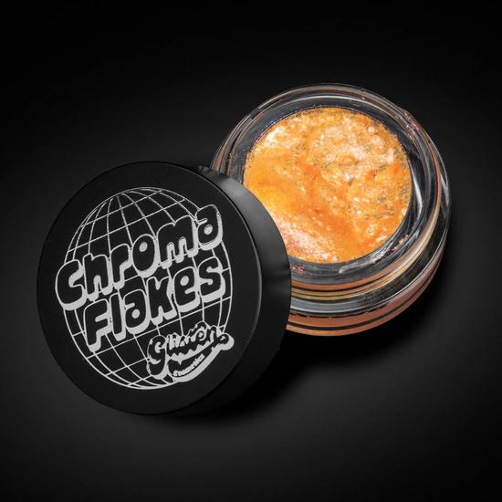 Glisten Cosmetics Flame Chroma Flakes