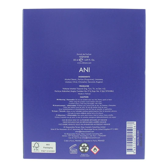 Nishane Ani Extrait De Parfum 50ml