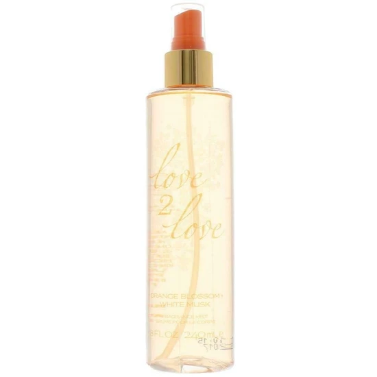 Love2Love Orange Blossom + White Musk Fragrance Mist 240ml