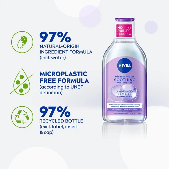 Nivea Micellar Soothing Cleansing Water 200ml