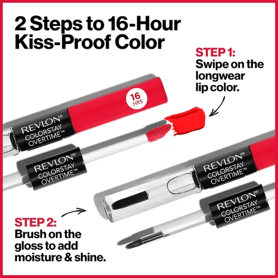 Revlon Colourstay Overtime Lip Colour Dual Ended 280 Stay Currant