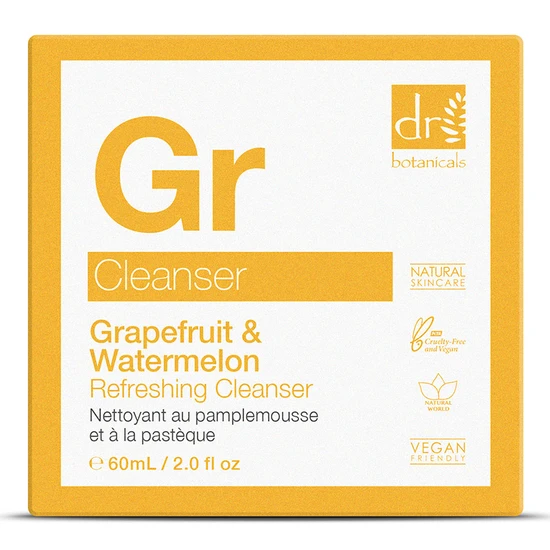 Dr Botanicals Grapefruit & Watermelon Refreshing Cleanser 60ml