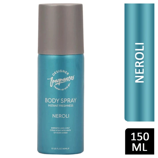 Designer Fragrances Neroli Body Spray For Men 150ml