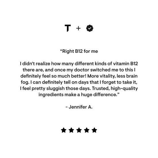 Thorne Vitamin B12 Capsules 60 Capsules