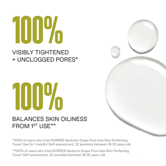 Korres Santorini Grape Poreless Skin Perfecting Toner 125ml