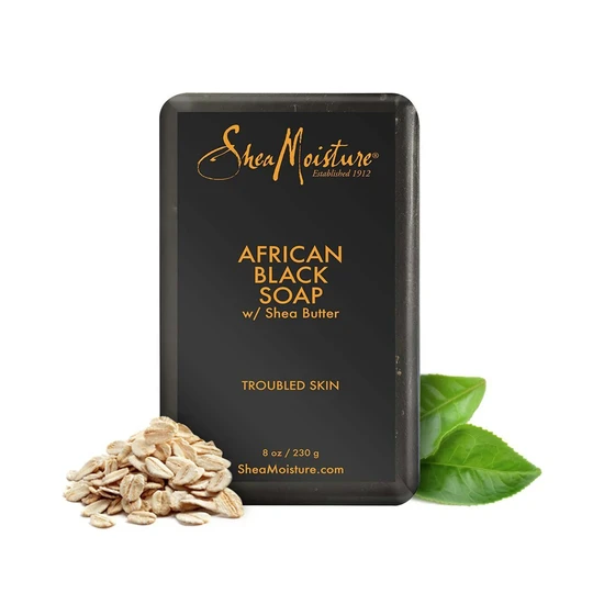Shea Moisture African Black Soap With Shea Butter 230 g