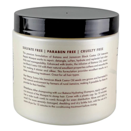 Sunny Isle Batana Replenish & Rejuvenate Intensive Repair Masque 473.17ml