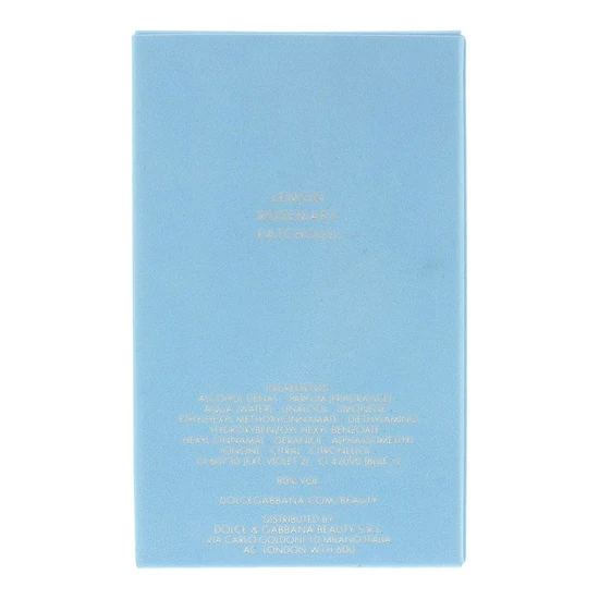 Dolce & Gabbana Light Blue Pour Homme Eau De Toilette 100ml